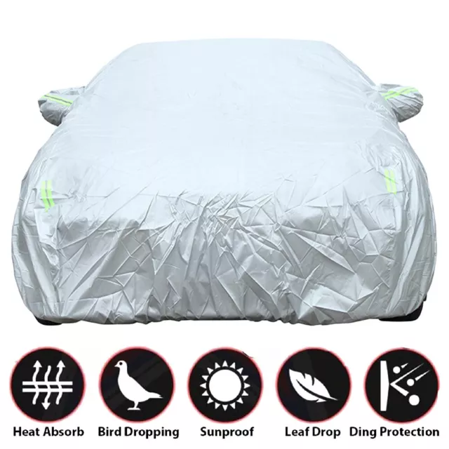 For Mercedes Benz E350 E320 S63 AMG 3 Layer Car Cover Fits Outdoor Waterproof AS 2