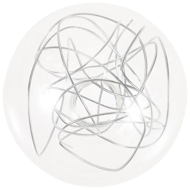Lanterna Light & Living MINAS in vetro rigato trasparente con