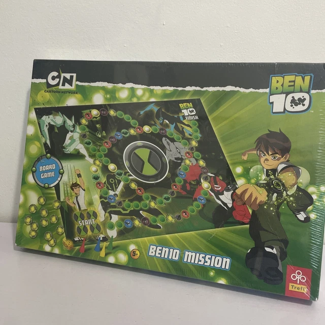 BNIB Ben 10 Mission Board Game Cartoon Network Exciting Adventure Gift Set