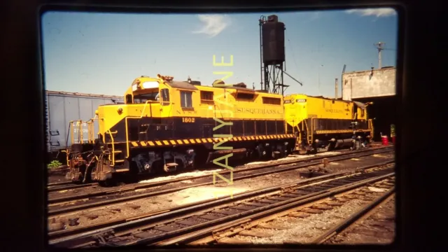 TTZ14 TRAIN SLIDE Railroad MAIN Line NYS&W GP18 1802 C420 260 BINGHAMTON NY 1987