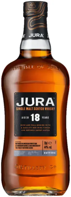 Isle Of Jura 18 Year Old Single Malt 700ml Bottle