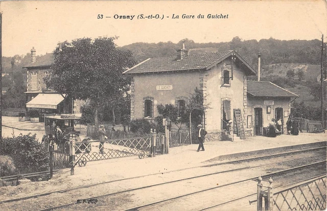 Cpa 91 Orsay / La Gare Du Chichet