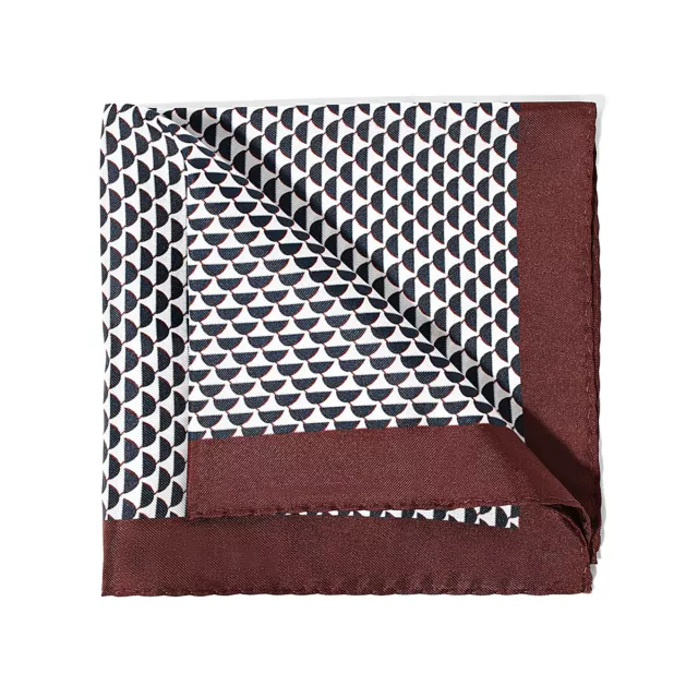 Pochette Uomo Da Taschino Quadrato In Seta Italy Design Ph/6710254/M