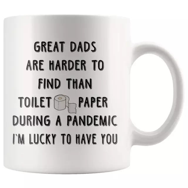Personalized Funny Fathers Day Mug Gift For Dad Fathers Day Quarantine Toilet