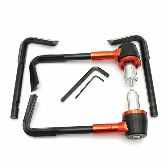 Levier De Frein Et Embrayage Moto – CNC Aluminium Pliable, Couleur Orange, Pour Pit Bike 125cc Et Autres