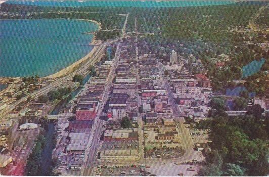 Aerial View-TRAVERSE CITY, Michigan