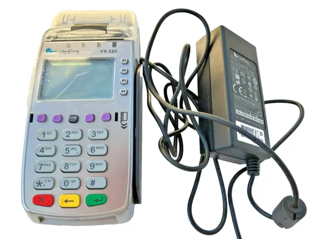 Credit Card Machine Terminal Reader - Verifone VX520 VX 520