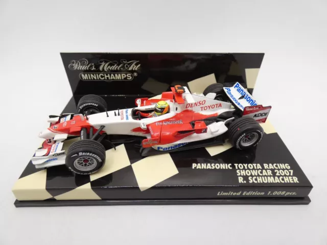 Panasonic Toyota Racing Showcar 2007 Ralf Schumacher #11 1/43 Minichamps F1