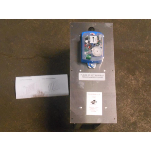 Source-1 Zdmb1014 10" X 14" Rectangular Zoning Damper, 24 Volt 195490