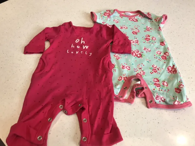 baby girls clothes 0-3 months Worn The Once