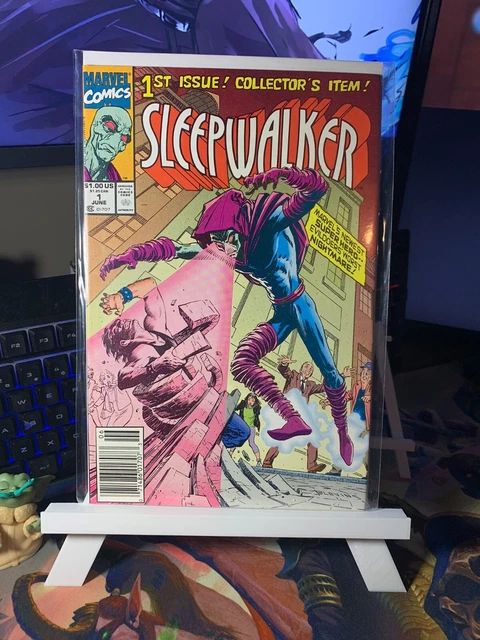 Sleepwalker #1 First Appearance! NM+  1991 Marvel Comics - Newsstand Edition