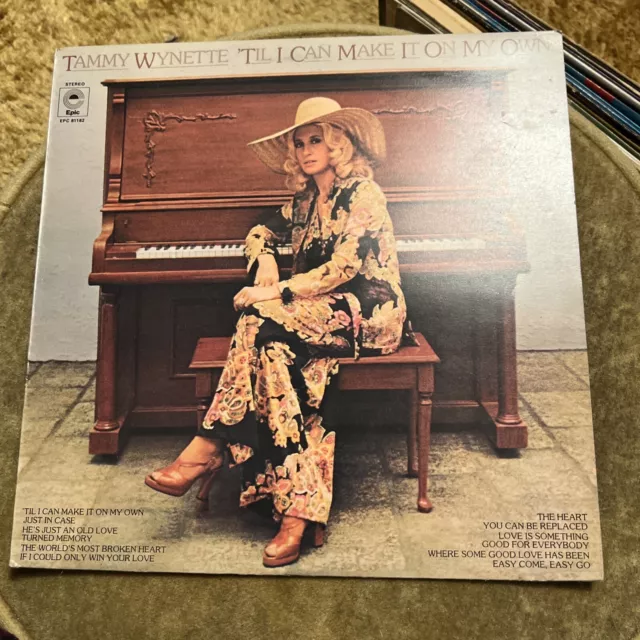 Tammy Wynette - 'Til I Can Make It On My Own LP Epic, EPC 81182,