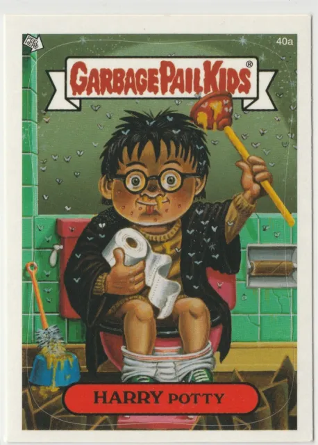 2003 Topps Garbage Pail Kids All-New Series 1 Harry Potty 40a GPK Harry Potter