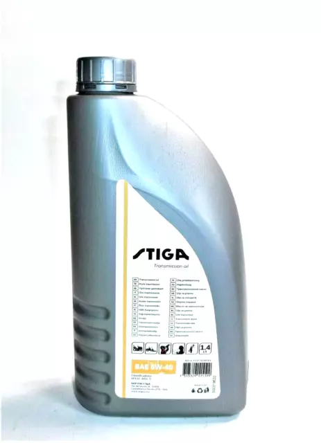 STIGA TRANSMISSION ÖL für TUFF TORQ Getriebeöl, 5w40, 1,4 Ltr. EUR 19,85 -  PicClick DE
