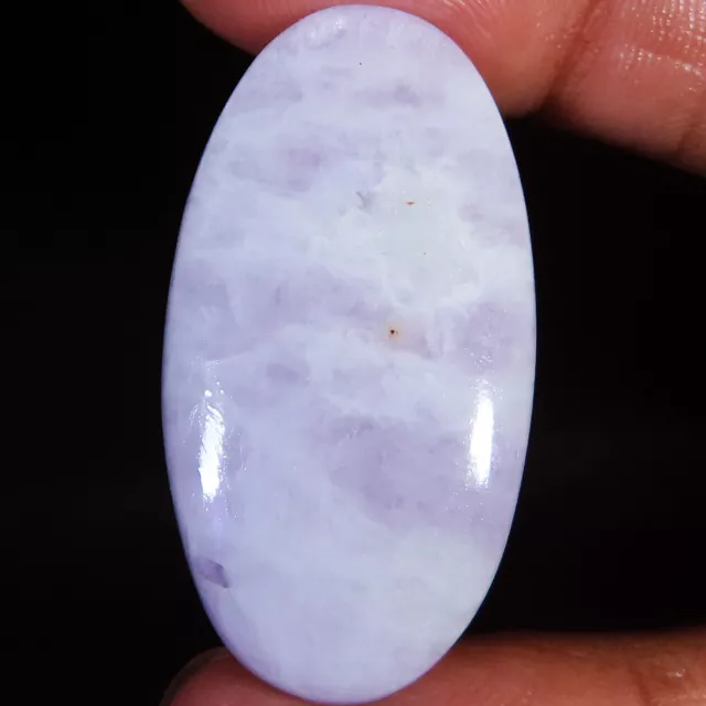 100% Naturel Rose Kunzite Ovale Cabochon 45.55 CT 19x37x5 MM Desseré Gemme PK26