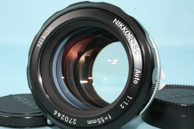 Nikon Nikkor S.C Non-Ai 55mm f/1.2 MF Lens F mount [Near Mint] From Japan