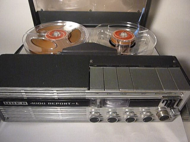 ANCIEN MAGNETOPHONE A Cassette Teppaz Solfege / Deco Vintage Retro / No