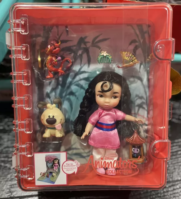 Disney Animators' Little Collection Mulan Mini Doll Play Set