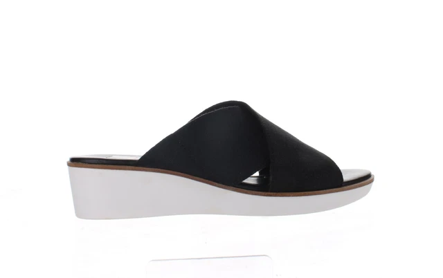 ED Ellen DeGeneres Womens Svetlana  Black Sandal Heels Black