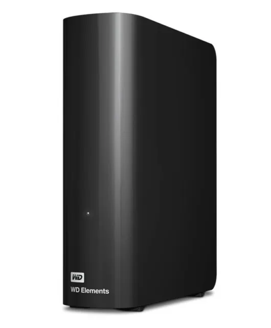 Western Digital WD Elements Desktop 4TB USB 3.0 3.5' External Hard Drive - Black