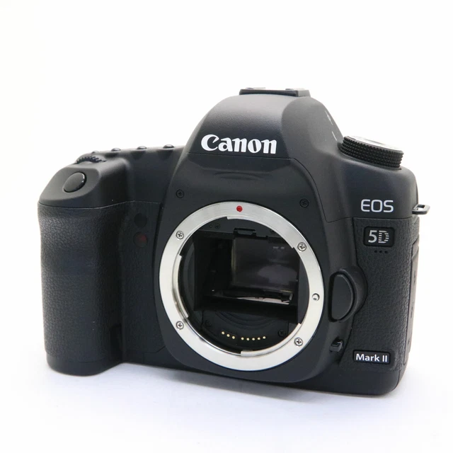 [Near Mint] Canon EOS 5D Mark II 21.1MP Digital Camera Black Low Shutter