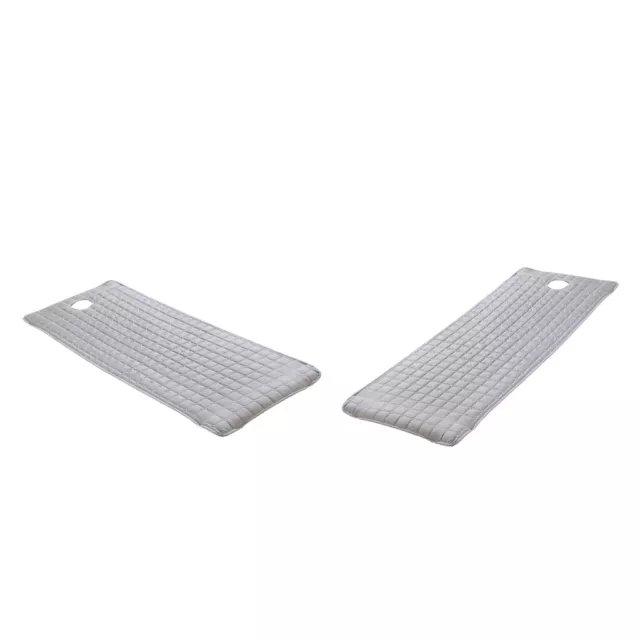 2x Housse de Drap de Lit pour Table de Massage SPA Gris