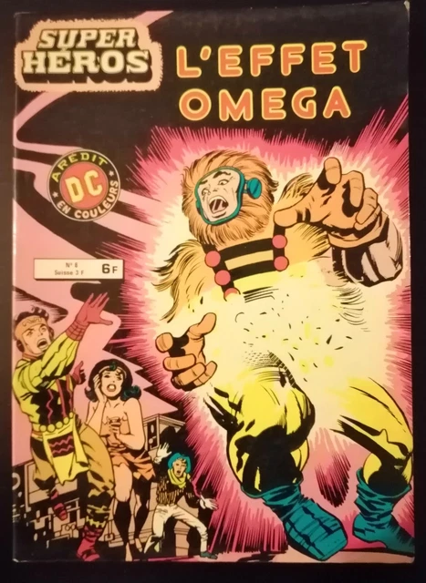 SUPER HEROS 8 L'effet Omega Aredit Dc En Couleurs Jack Kirby New Gods ...