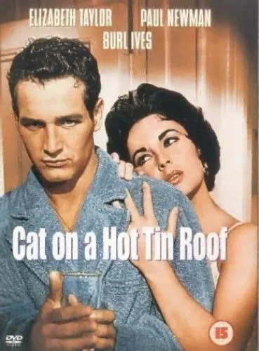 Cat On A Hot Tin Roof Elizabeth Taylor Paul Newman Warner Uk Dvd New