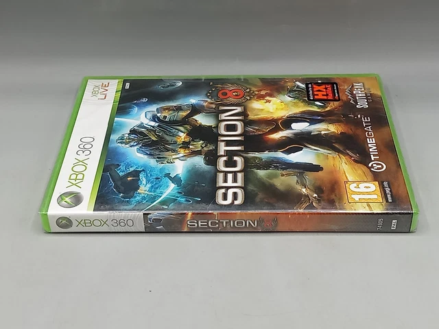 Section 8 - Jeu XBOX 360 PAL Français Complet Très Bon État