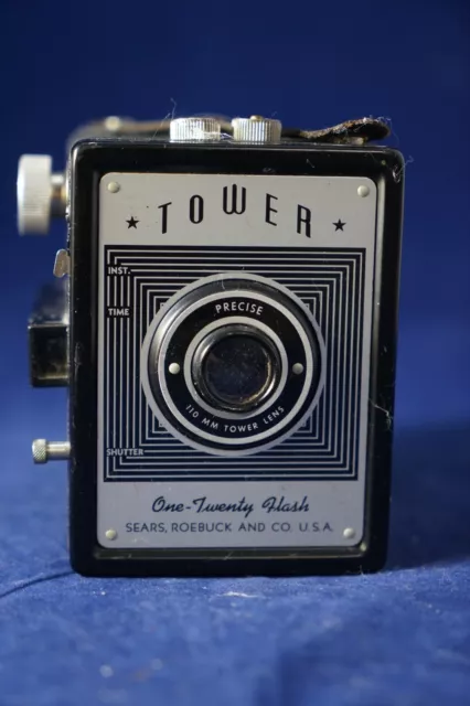 Vintage Tower Camera 120 Flash Sears Roebuck & Co
