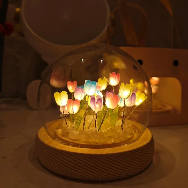 Lampada LED 3D Acrilica Riscrivibile Fai Da Te - Luce Notturna Con 16 Colori E Telecomando Per Scrivere E Disegnare - 6