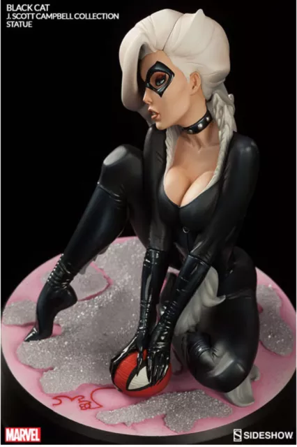 Black Cat Sideshow Comiquette 952/3500 Nib Scott Campbell Superior Spider-Man 20