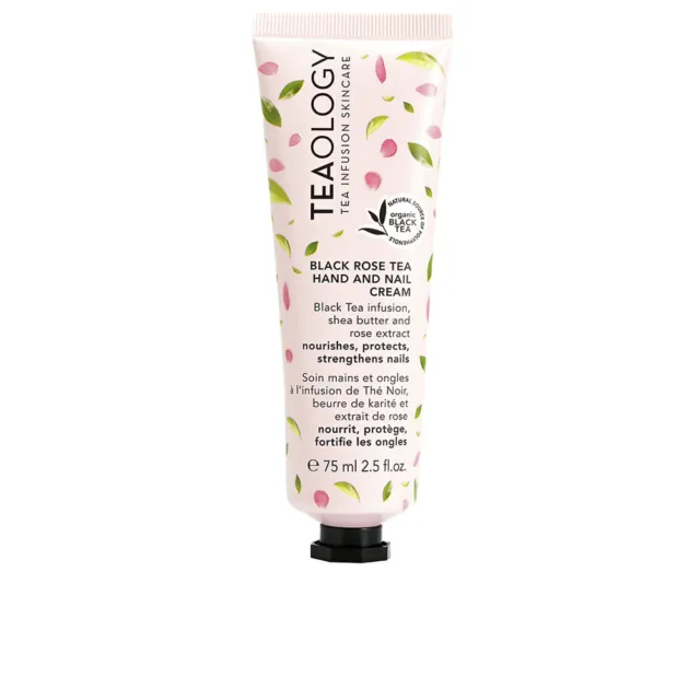 Cosmética Corporal Teaology mujer BLACK ROSE TEA hand and nail cream 75 ml