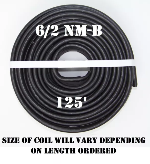 6/2 NM-B x 125' Southwire "Romex®" Electrical Cable