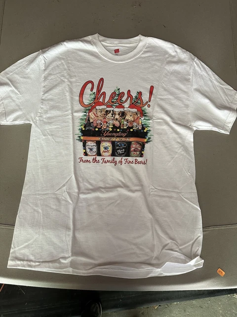 Yuengling “Cheers From The Family Of Fine Beers” T Shirt Large Adult