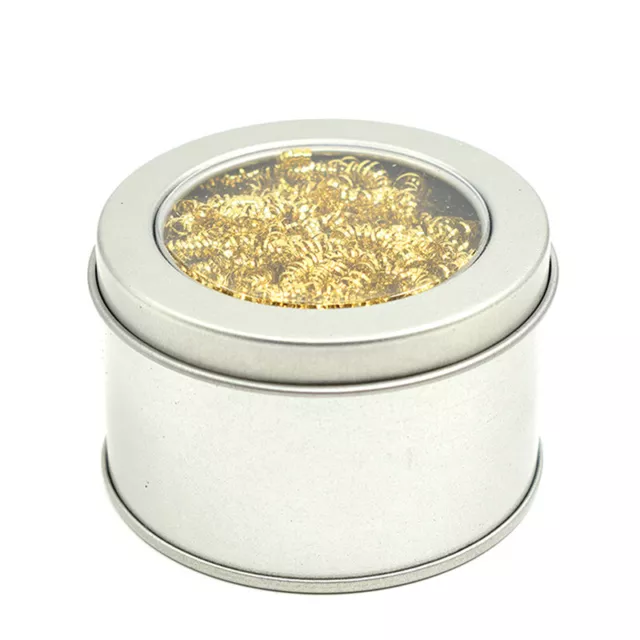 Desoldering Soldering Iron Filter Cleaning Nozzle Tip Copper Wire Cleaner B_tu