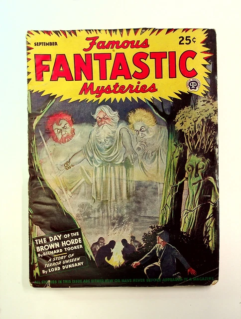 Famous Fantastic Mysteries Pulp Sep 1944 FR