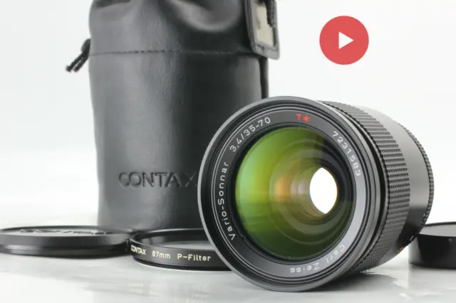 【 NEAR MINT 】 Contax Carl Zeiss T* Vario Sonnar 35-70mm f/3.4 MMJ Lens JAPAN#242