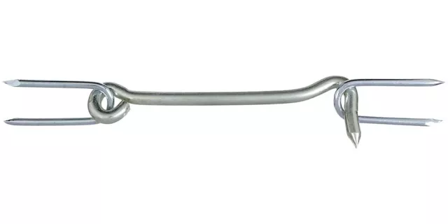 National Hardware N122-242 Gate Hook, 6", Zinc Plated
