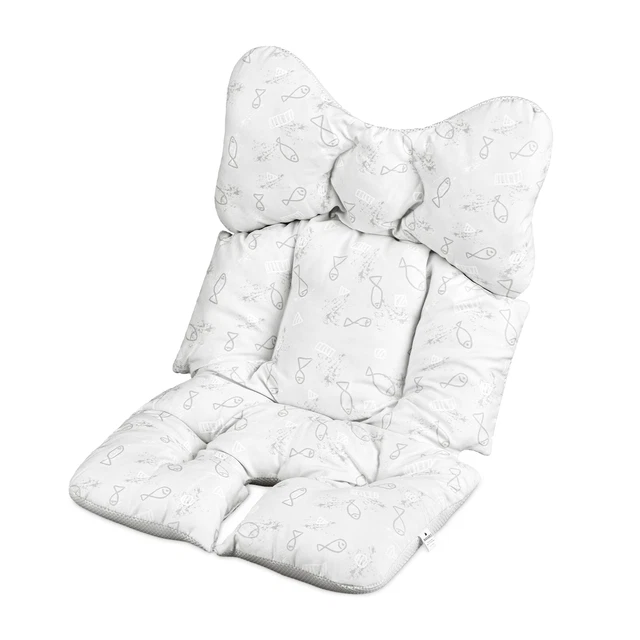 Colchoneta para silla de paseo universal para carro trona cochecito capazo coche