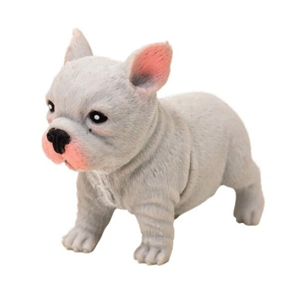 1 Pezzi - Casuale Scegliere: Carino Berretto Beanie Francese Bulldog, 8 CM