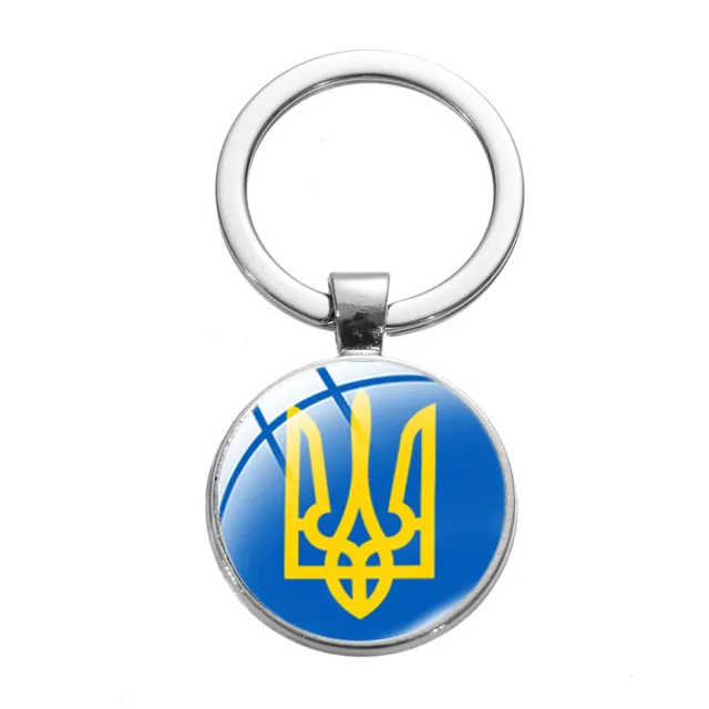 fr Ukraine porte-clés bibelots charme ukrainien porte-clés sac voiture pendentif