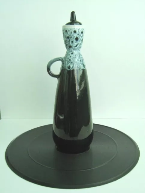 Ukrainian Home décor pottery vase handmade raku ceramic gift