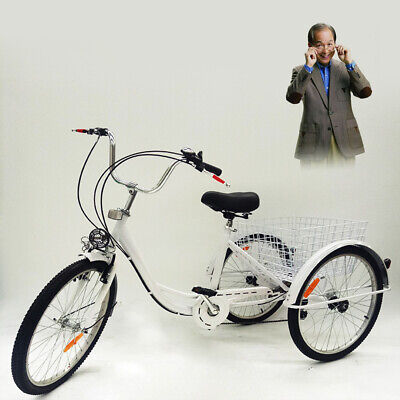 anziani Acesunny Triciclo da 20 3 ruote per adulti con cestino 1 marce per adulti 3 ruote 