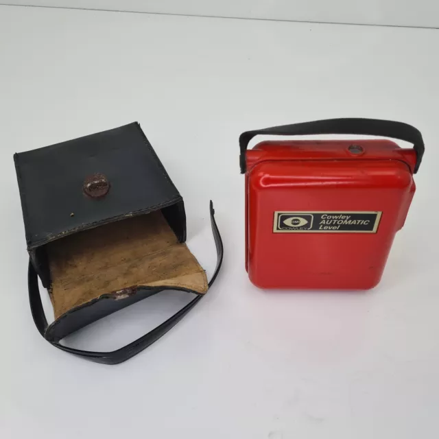 OMI Cowley Livellatore automatico e custodia da trasporto ingegneri Scatola livellatore senza treppiede 028196 OMI Cowley Livellatore automatico e custodia da trasporto ingegneri Scatola livellatore senza treppiede 028196