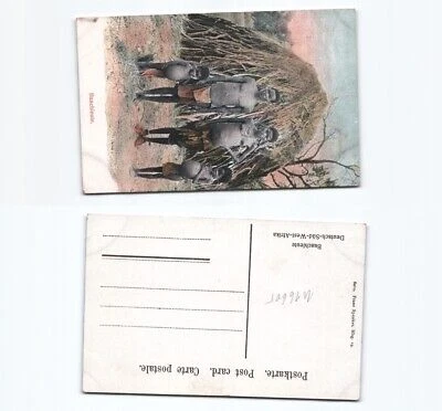 (n16605)   Ansichtskarte Buschmann Deutschsüdwestafrika, ungebraucht, Verla