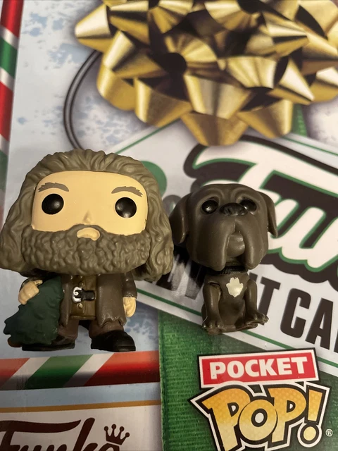 Harry Potter Funko Pocket Pop Mini Figure Rubeus Hagrid & Fang Dog