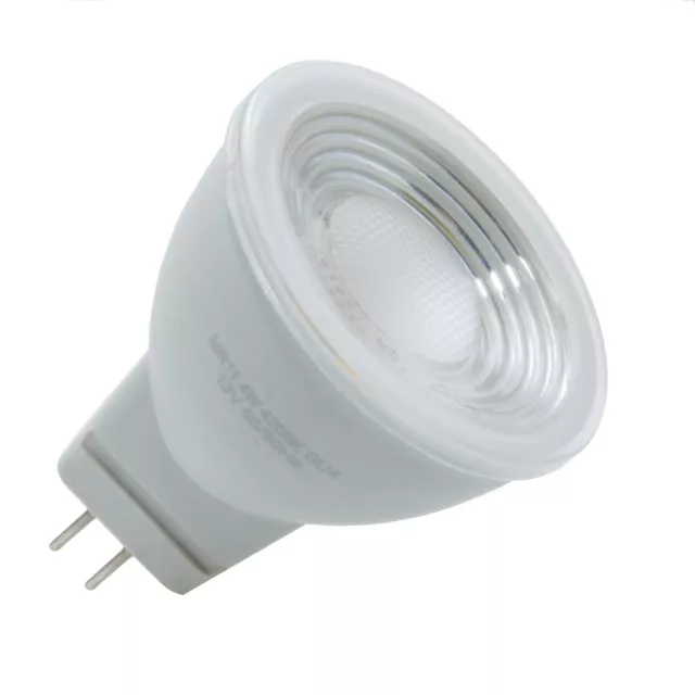 Faretto lampada MR11 LED 4W resa 30W attacco GU4 12V luce barca camper vetrine