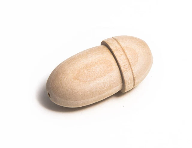 Chaîne En Bois Pour Interrupteur - Décoration Salle De Bain - Neuf - Accessoire Tirette