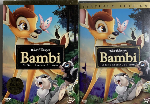 Bambi Movie DVD Walt Disney 2 Disc Special Edition Platinum 2005